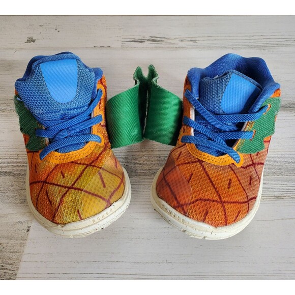 Nike Kyrie 5 SpongeBob SquarePants 'Pineapple House' (CN4490-800) Toddler Sz 7C - Picture 6 of 11